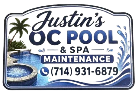 Justin's OC Pool & Spa Logo